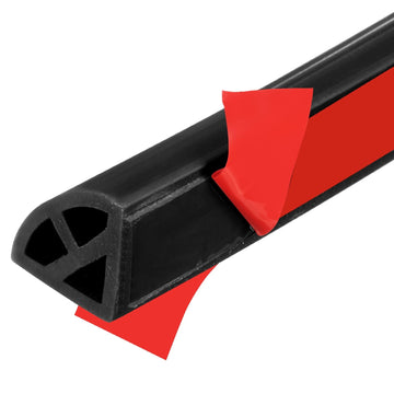 118 Inch Flexible Quarter Round Molding, Flexible Molding Trim, Double-Sided Silicone Peel and Stick Trim