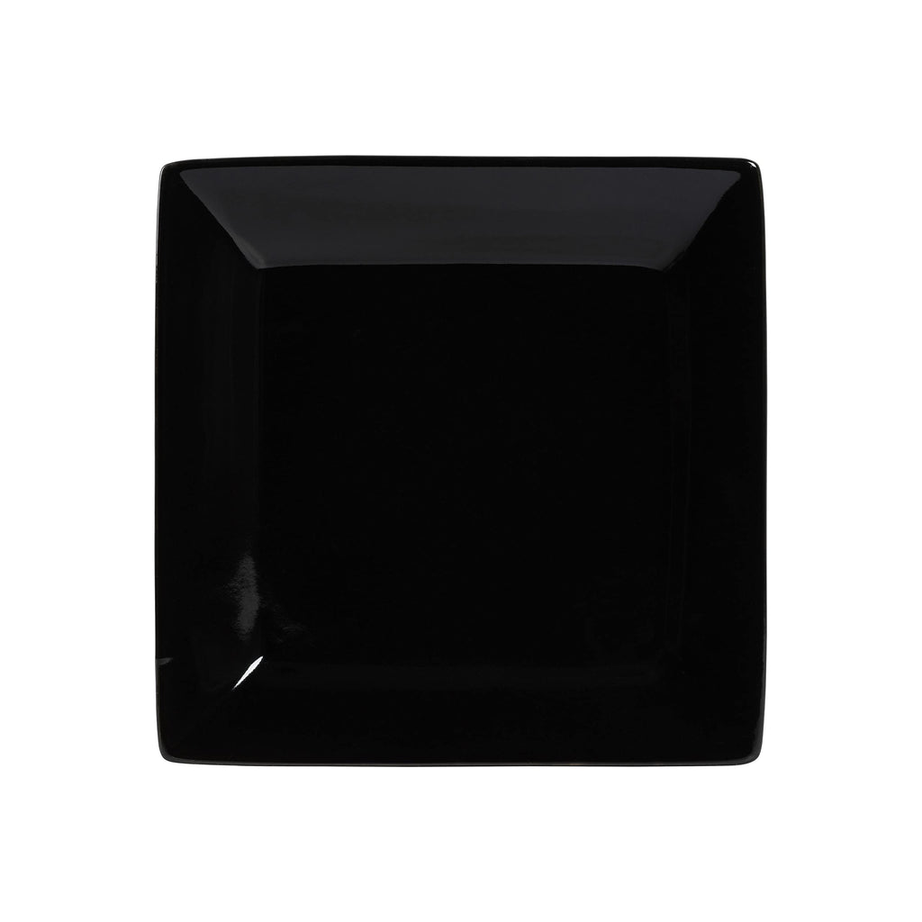 Nova Square 30 pc Dinnerware Set, Black