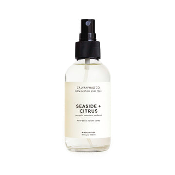 Seaside & Room Spray - Clean Air Freshener - Natural Room Deodorizer - Air Freshener Spray - 4 fl oz