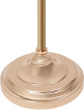 5 Arms Candelabra Crystal Candle Holder, 49 Inches Gold Crystal Candle Holders with Hanging Crystal Drop, Gold Floor
