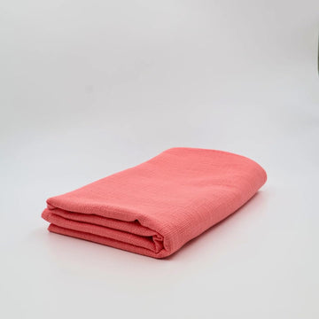100% Cotton Pink Throw Blanket | Large 55" X 70" Inches | 100 Percent Cotton Couch, Sofa, and Bed Blanket | Interior