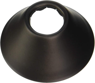 1/2" IPS Solid Brass Bell Flange, Oil Rubbed Bronze