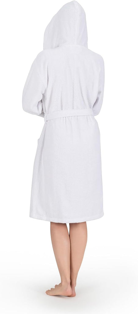 Women's Hooded Terry Bathrobe