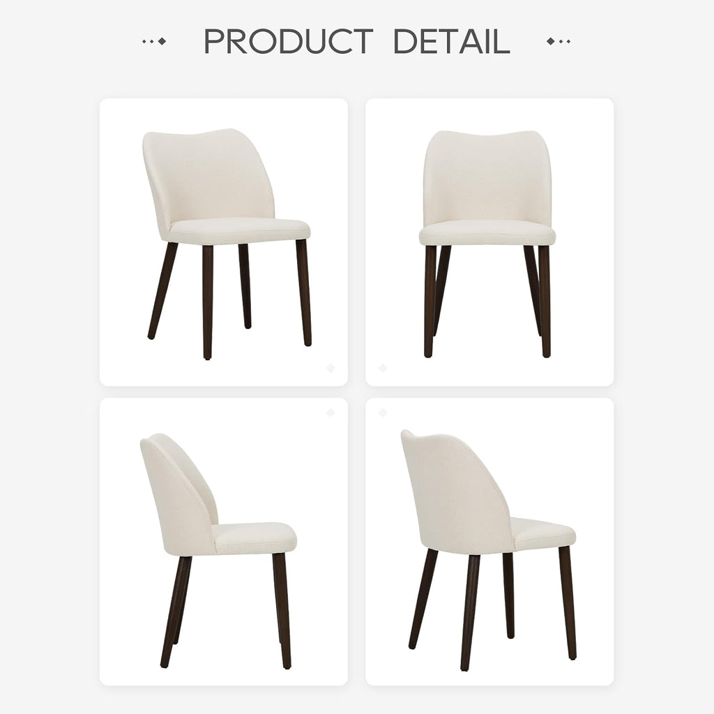 Upholstered Dining Chairs Set of 2