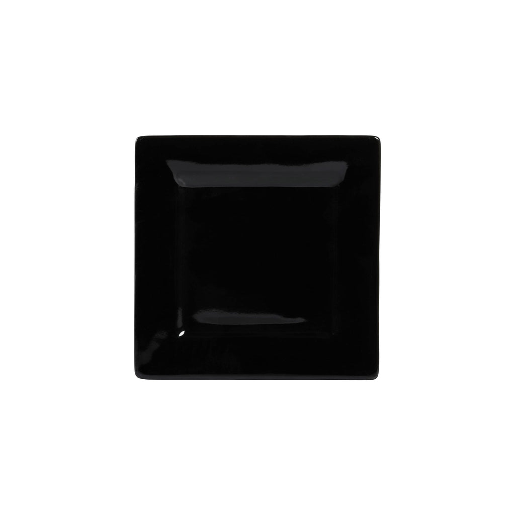 Nova Square 30 pc Dinnerware Set, Black