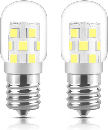LED Microwave Light Bulb Under Hood 40W Equivalent-125V E17 Base for Whirlpool Microwave Light Bulb - 3W 400LM