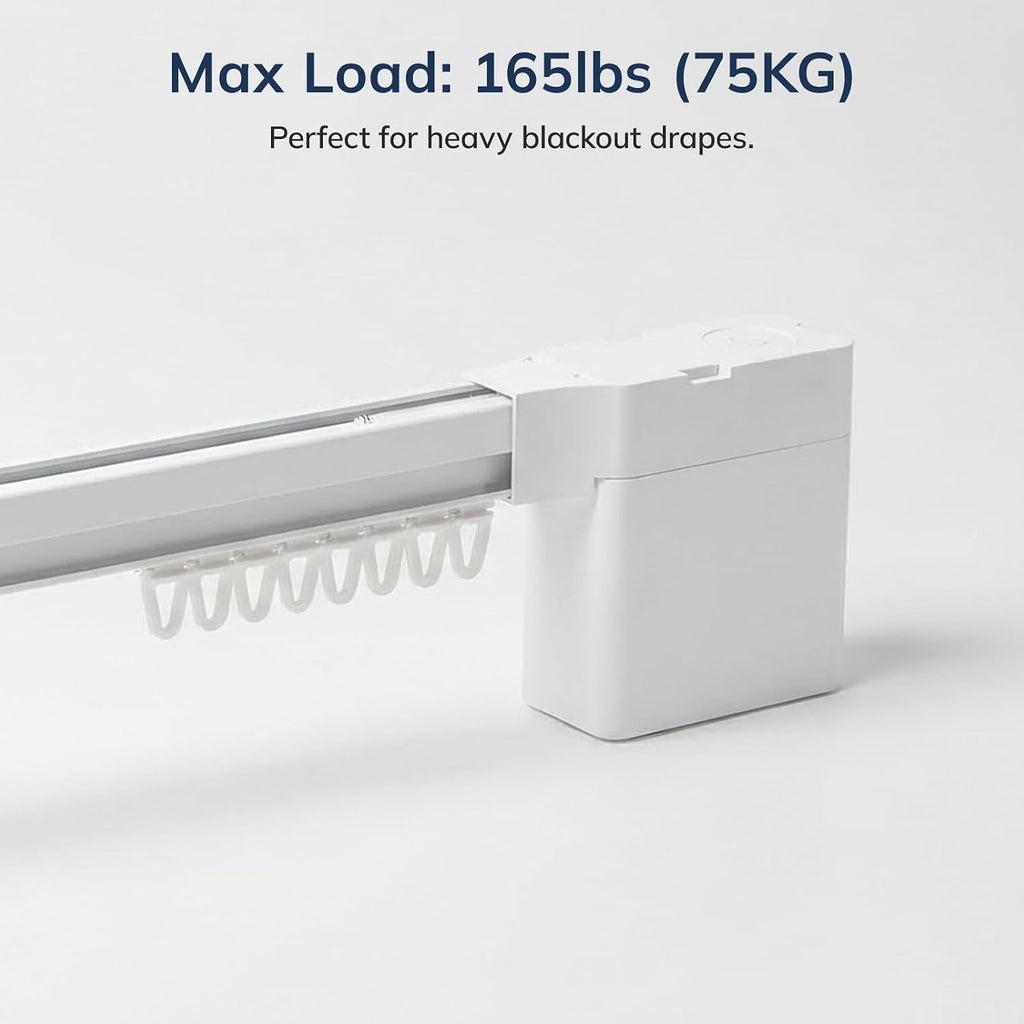 Smart Electric Curtain Track, Motorized Curtain Track System, Ultra Quiet Motor