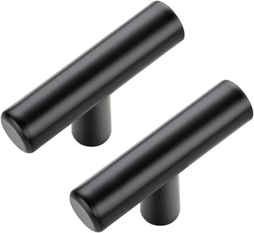 30 Pack Cabinet Knobs, Black Cabinet Handles, 2in Kitchen Cabient Knobs, Single Hole Drawer Knobs Drawers