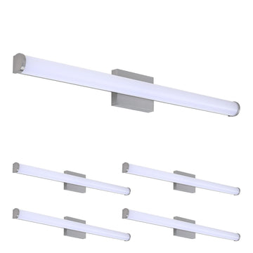 36" LED Linear Vanity Light Fixture, Modern Bathroom Sconce - 3 Color, Dimmable, 30W, Energy Star