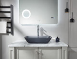 Europea GreyTempered Deco Glass Vessel Bathroom Sink in Grey Transparent Matt | Top Mount Sinks Above Countertop