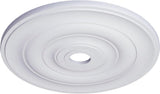Jefferson Ceiling Medallion, 26 1/2"OD x 3 5/8"ID x 1 1/2"P (Fits Canopies up to 5"), Factory Primed