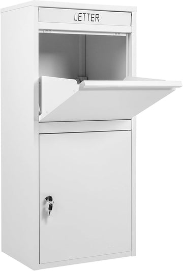 Package Delivery Boxes ，Extra Large Package Drop Boxes，Anti-Theft Lockable Parcel Delivery Box Porch with Secure