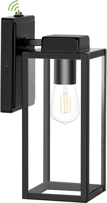 Large Outdoor Wall Light, 16 Inch Outdoor Wall Lantern, Dusk to Dawn Exterior Waterproof Wall Sconce