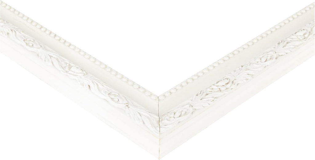 24x36 Inch White Picture Frame, This 1.5000 Inch Custom Poster Frame is Classic White - Comes with Acrylic and