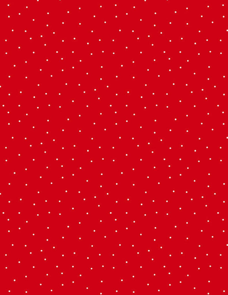 Essentials Pindots Black/White, Fabric by the Yard