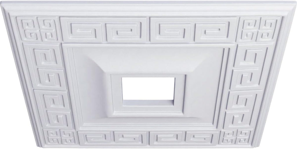 18-Inch x 18-Inch x 3 1/2-Inch ID x 1 1/8-Inch Eris Ceiling Medallion