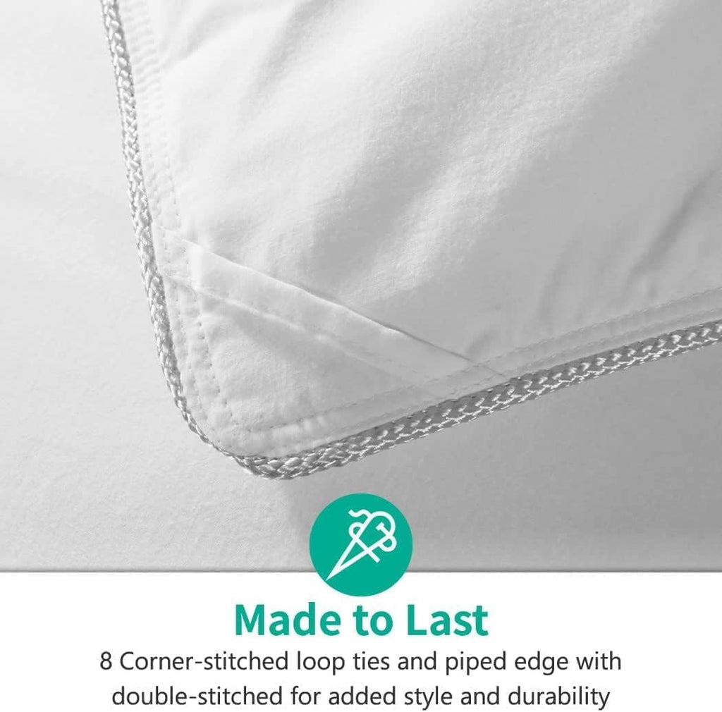 Oversized King Down Feather Fibers Duvet Insert