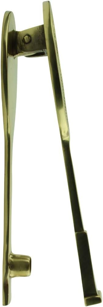 Tennis Racquet Door Knocker Solid Brass Polished Finish 7.5 Inch Decorative Entry Door Hardware