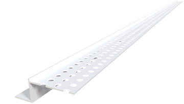 Z Shadow Bead Kit for Doors & Windows - 1/2" x 1/2", 6 Pieces, 7 Ft Each (42 Linear Feet Total) - Drywall Reveal Bead
