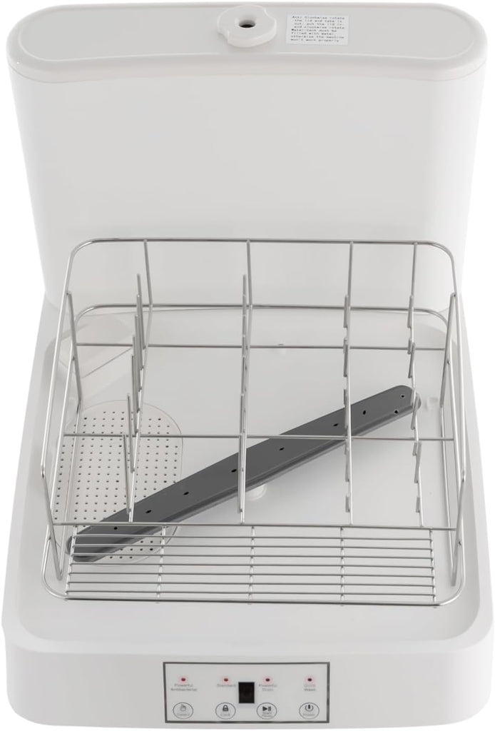 Portable Countertop Dishwasher, Automatic Dishwashing w/6 Programs & 5L Tank, Small Dishwasher for Apartments & RV