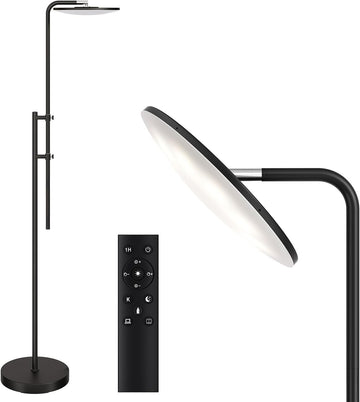 32W/3000LM Floor Lamps, Super Bright LED Standing Lamp with Remote Control