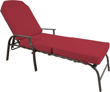 Maya Chaise Lounge - Outdoor Patio Recliner Chair | Comfortable Patio Lounge Chair, Elegant Chaise Lounge Chair for