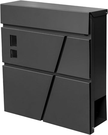 Wall Mount Mailboxes, Modern Drop Mailbox Key Drop Mail Box