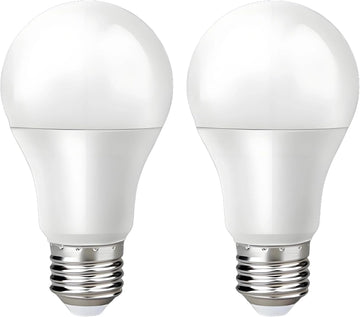 2 Pack 3-Way Light Bulbs, Amber White 2200K, 50/100/150W,E26 Base