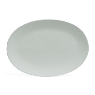 Coupe Stoneware Serving Platter - Elegant 1-Piece Oval Serving Platter to Complete Your Kitchen Set - 16.4" x 11.5"