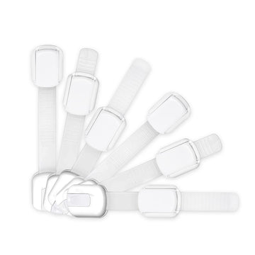Adjustable & Reusable Child Safety Cabinet Locks & Latches, Baby Proofing Door Window, Cabinet, Toilet, &