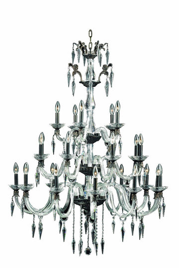 ZC121-5825G40DB/EC By Regency Lighting - Grande Collection Dark Bronze Finish 25 Lights Foyer/Hallway