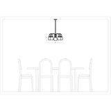 5 Light Chandelier