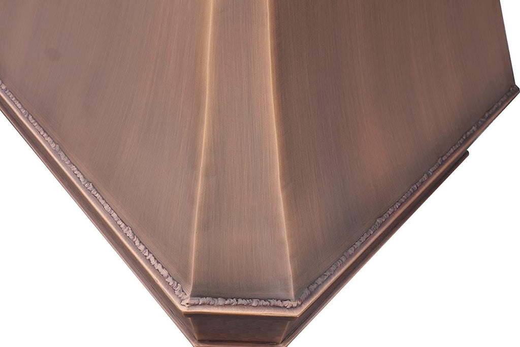 36 Inch Copper Range Hood Insert