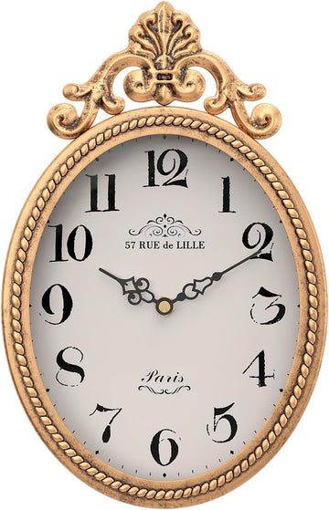 Abdurey Small French Retro Decorative Wall Clock