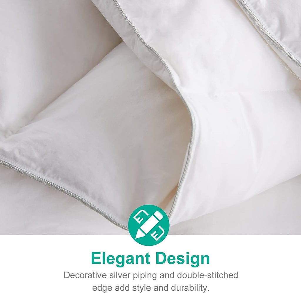 All Season Down Feather Fibers Comforter King