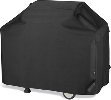 Grill Cover 55 Inch for Outdoor Grill, Heavy Duty, Waterproof, Fade Resistant, BBQ Cover with Handles/Straps/Air