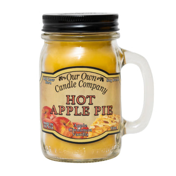 Hot Apple Pie Scented Mason Jar Candle, 13 oz