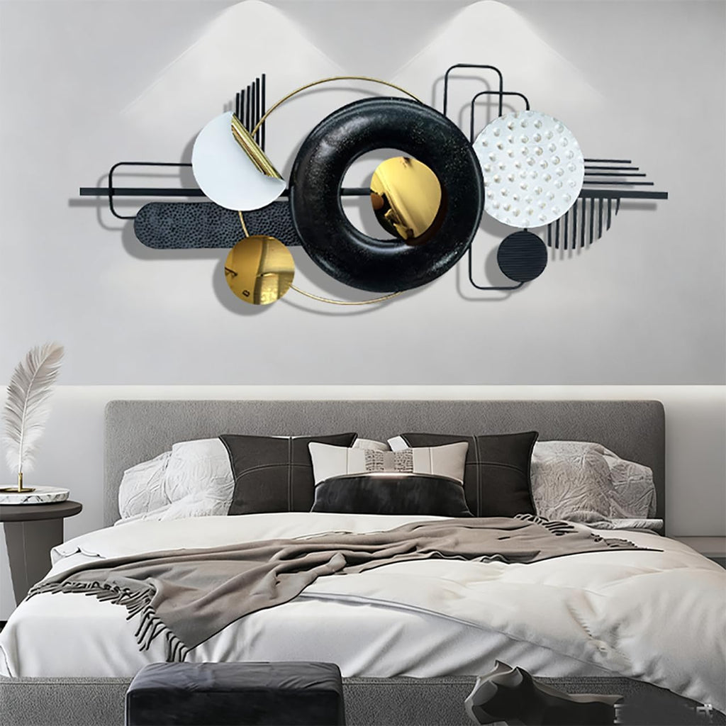 Large Metal Wall Art,Modern Decor 59 x 25