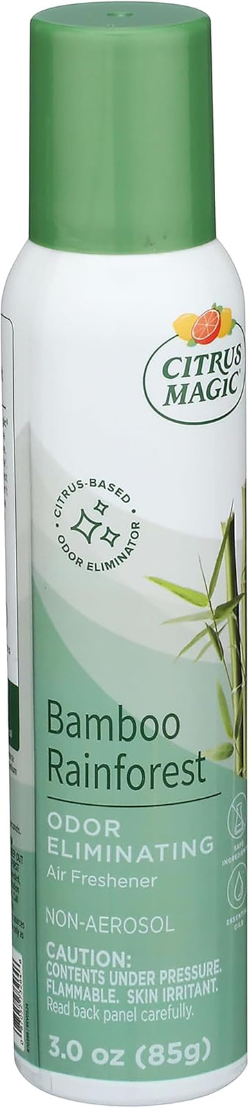 Air Freshener Spray, Bamboo Rainforest, 3 Ounce, Pack of 3