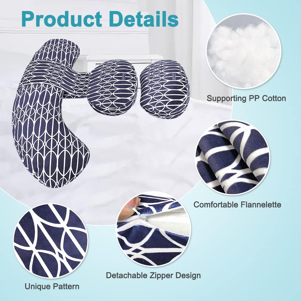 BBL Body Pillow After Surgery Large Wedge Pillow for Sleeping Brazillian Butt Lift Recovery Supplies U Shaped Full
