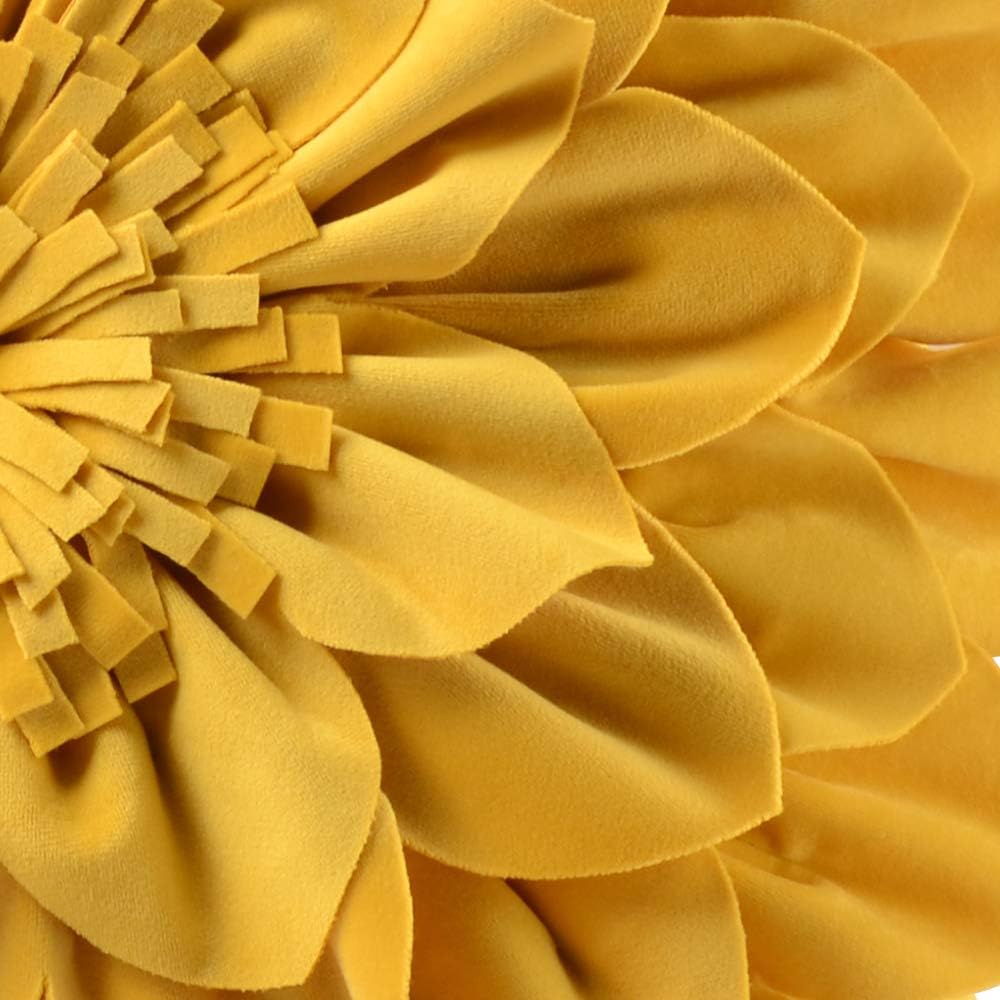 Decorative 3D Flower Throw Pillow Covers Soft Velvet Handmade Pillowcases Cushion Covers
