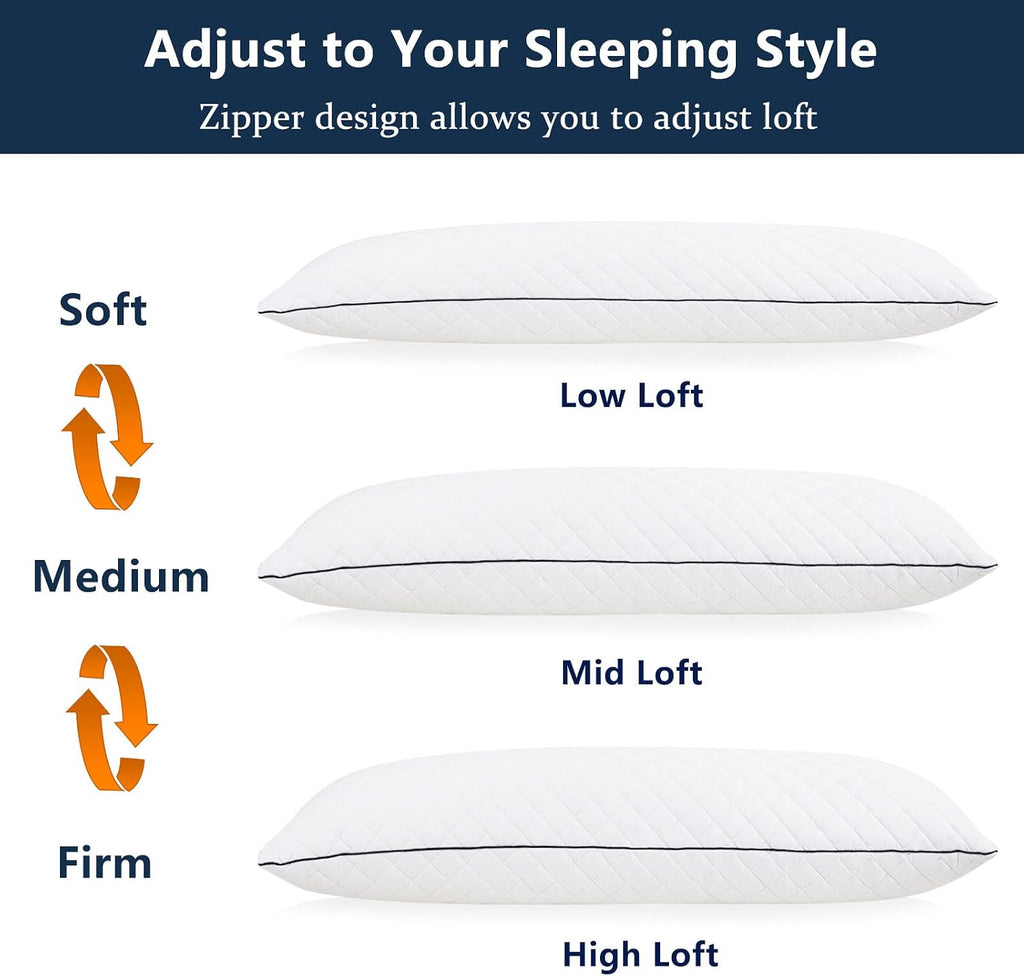 Body Pillow, Memory Foam Body Pillows for Adults Sleeping, Long Pillow for Bed, Big Large Firm Full Body Pillow for