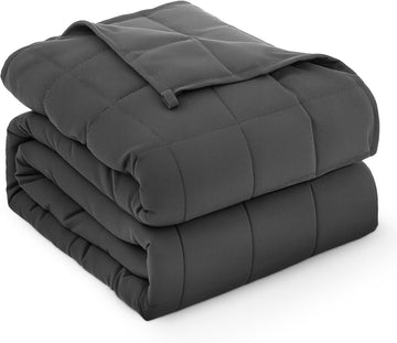 Weighted Blanket for Adults 15lbs, 48"x72", Twin Size Soft Cooling Weighted Blanket for 125-180lbs, Breathable Heavy