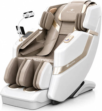 KZ-313 Heated Jade Roller Full Body Massage Chair | 3D Rollers with Heated Jade Rollers, Spacious WIde-Seat, Deep