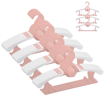 Baby Clothes Hangers 20 Pack, Space Saving Kids Hangers, Infant Hangar.