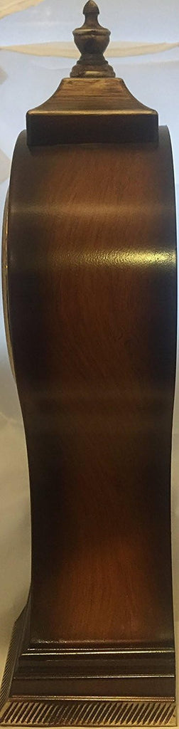 Le'raze Elegant, Decorative,Grandfather Clock Hand Painted Wood Modern Mantel with Swinging Pendulum Shelf,Tabletop,Desk,Buffet, Color...