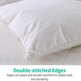 Fluffy Down Feather Fibers Comforter King, Organic Cotton Cover Down Feather Fibers Duvet Insert for