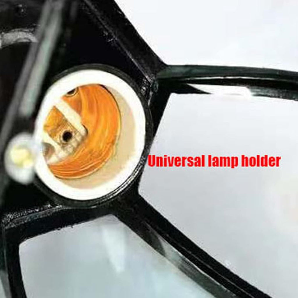 Outdoor Post Light, Vintage Hex Garden Wall Lamp Waterproof Outdoor Wall Light Corridor Courtyard Balcony Lamp for Pathway Garden Post Pole Mount - Black