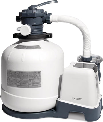 Krystal Clear 3,000 GPH Sand Filter Pump for Above Ground Pools | 26651EG - 16" Tank for Swimming Pools: 5,500 to