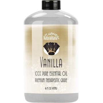 Vanilla Scented Essential Oil 16 oz for Diffuser, DIY Fragrance, Bath Bombs, Candle & Soap Making